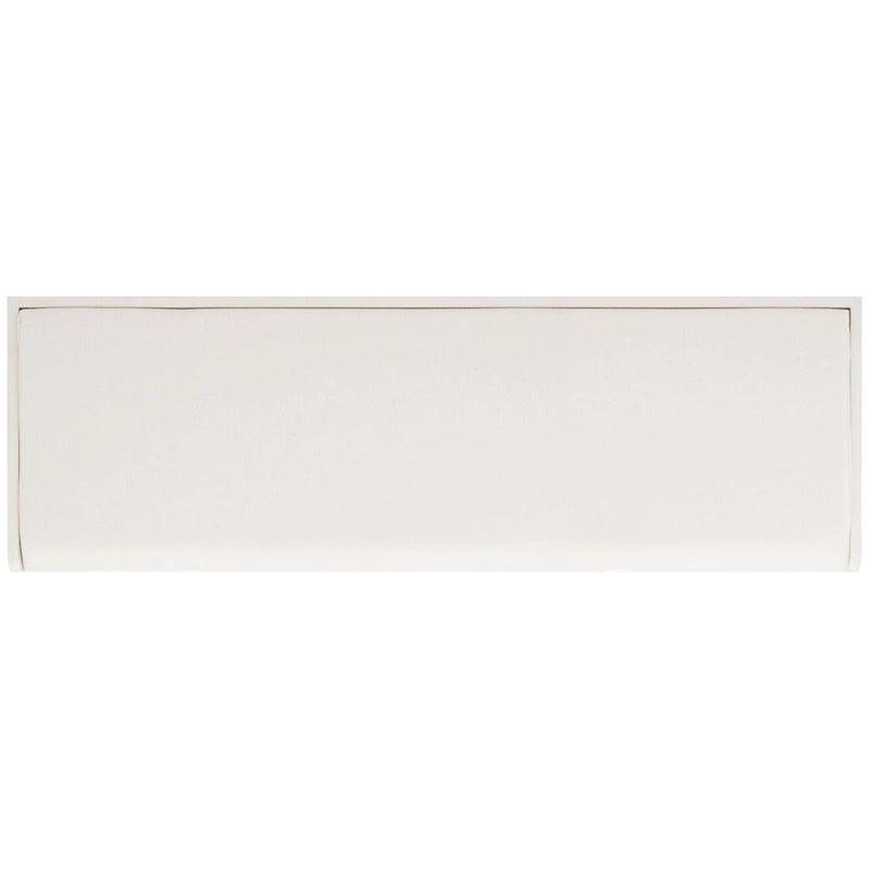 Banc de rangement capitonné à trois tiroirs - 47Lx15Px19H