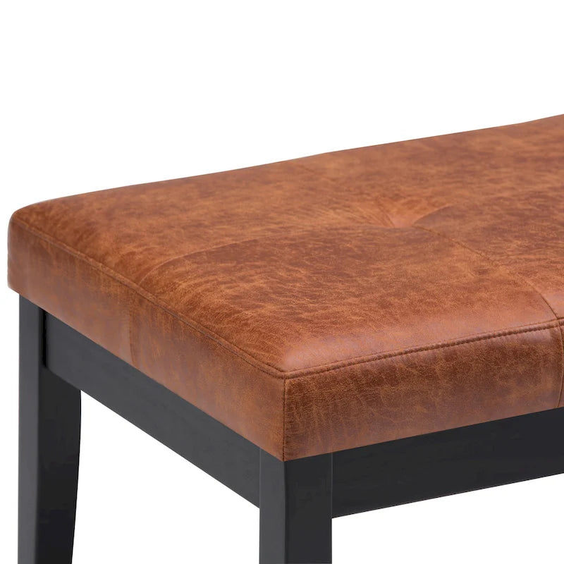 Repose-pieds rectangulaire moderne de 43 pouces de large