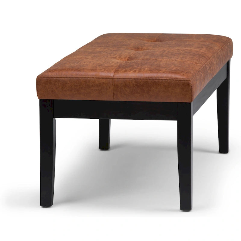 Repose-pieds rectangulaire moderne de 43 pouces de large