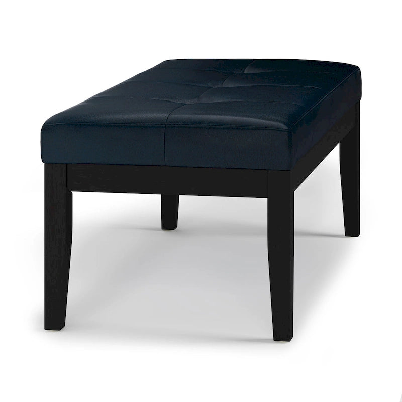 Repose-pieds rectangulaire moderne de 43 pouces de large
