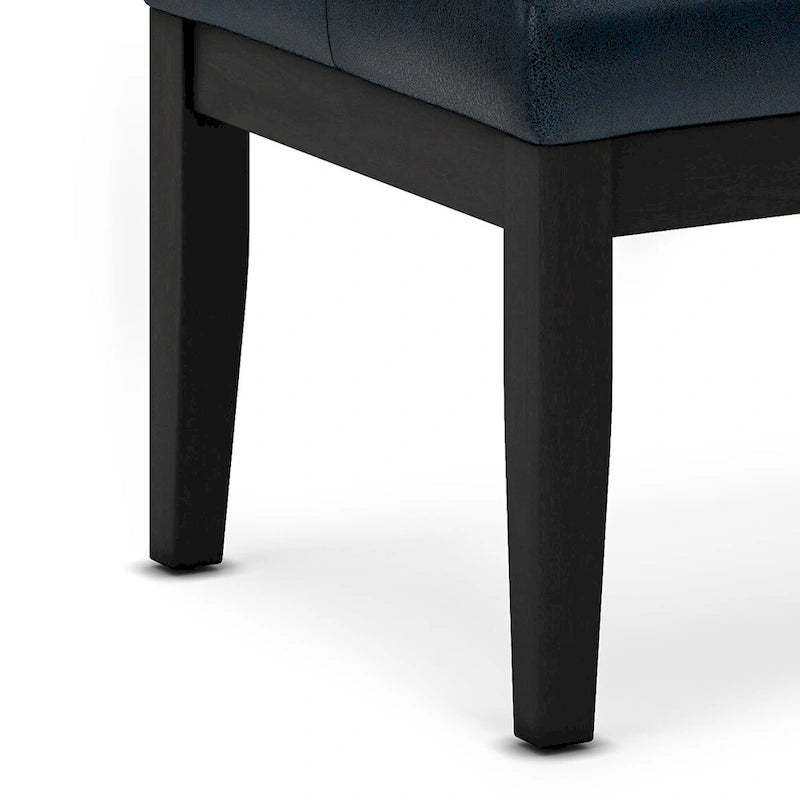 Repose-pieds rectangulaire moderne de 43 pouces de large