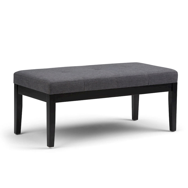 Repose-pieds rectangulaire moderne de 43 pouces de large
