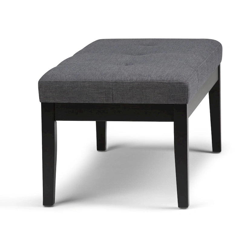 Repose-pieds rectangulaire moderne de 43 pouces de large