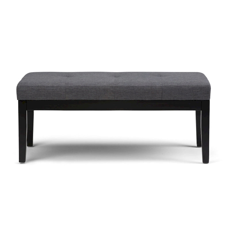 Repose-pieds rectangulaire moderne de 43 pouces de large