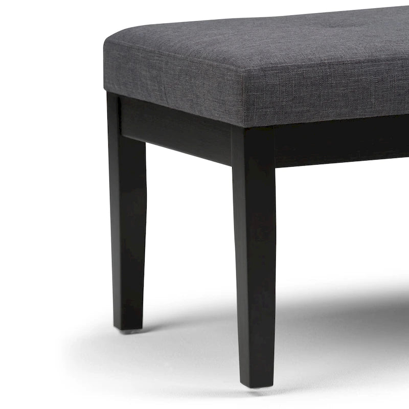 Repose-pieds rectangulaire moderne de 43 pouces de large