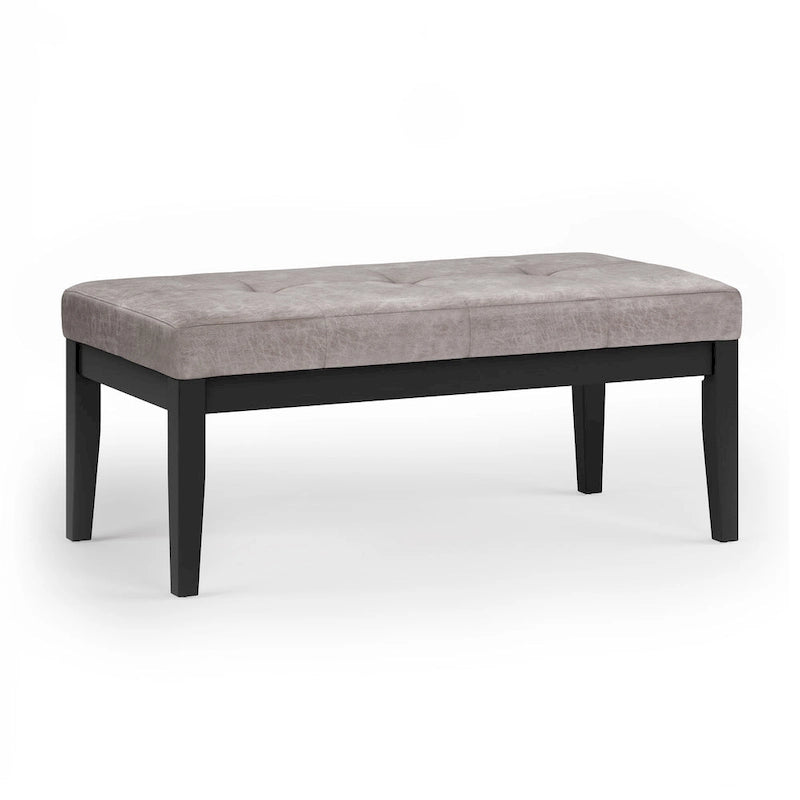 Repose-pieds rectangulaire moderne de 43 pouces de large