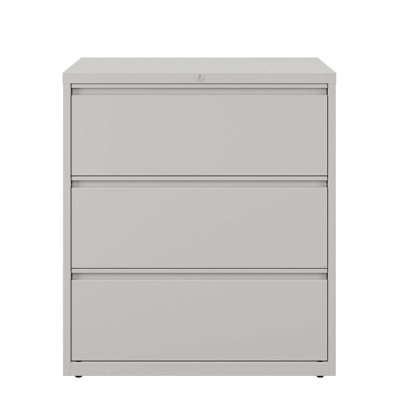 Commode à trois tiroirs de 91 cm de large, bleu classique