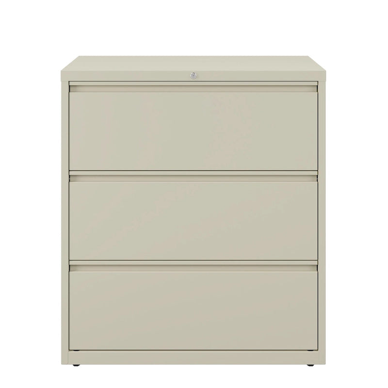 Commode à trois tiroirs de 91 cm de large, bleu classique