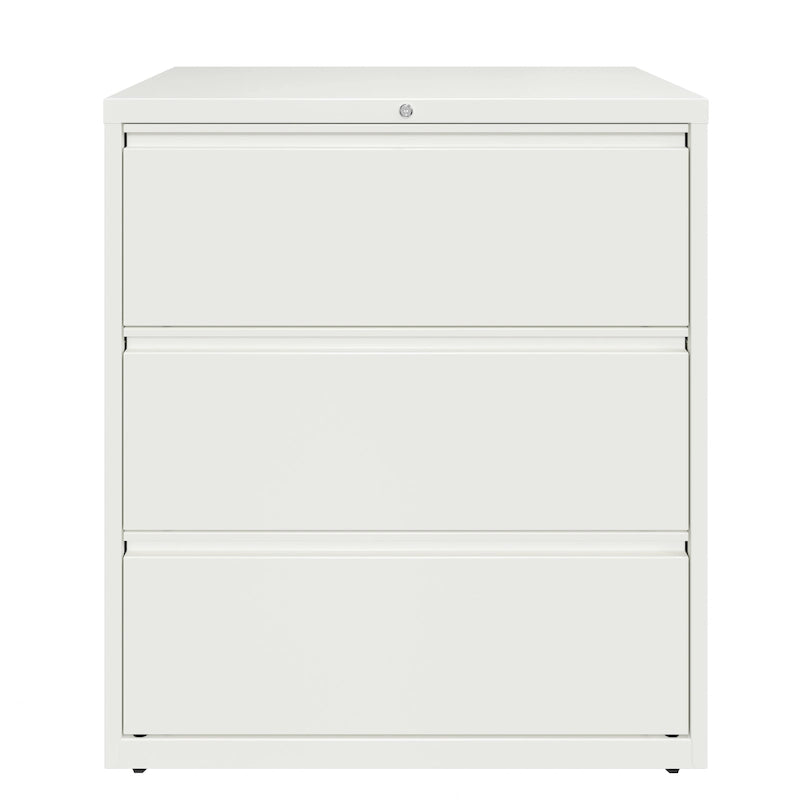 Commode à trois tiroirs de 91 cm de large, bleu classique