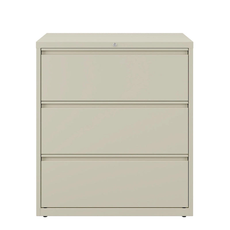 Commode à trois tiroirs de 91 cm de large, bleu classique