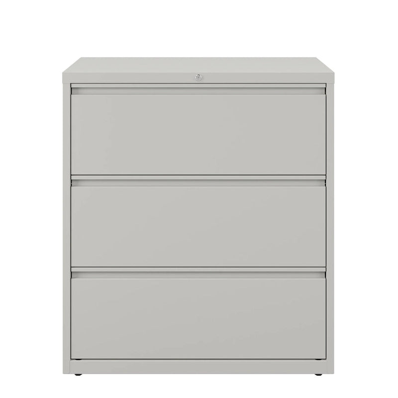 Commode à trois tiroirs de 91 cm de large, bleu classique