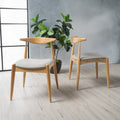 Chaises de salle à manger modernes de style médiéval (lot de deux)