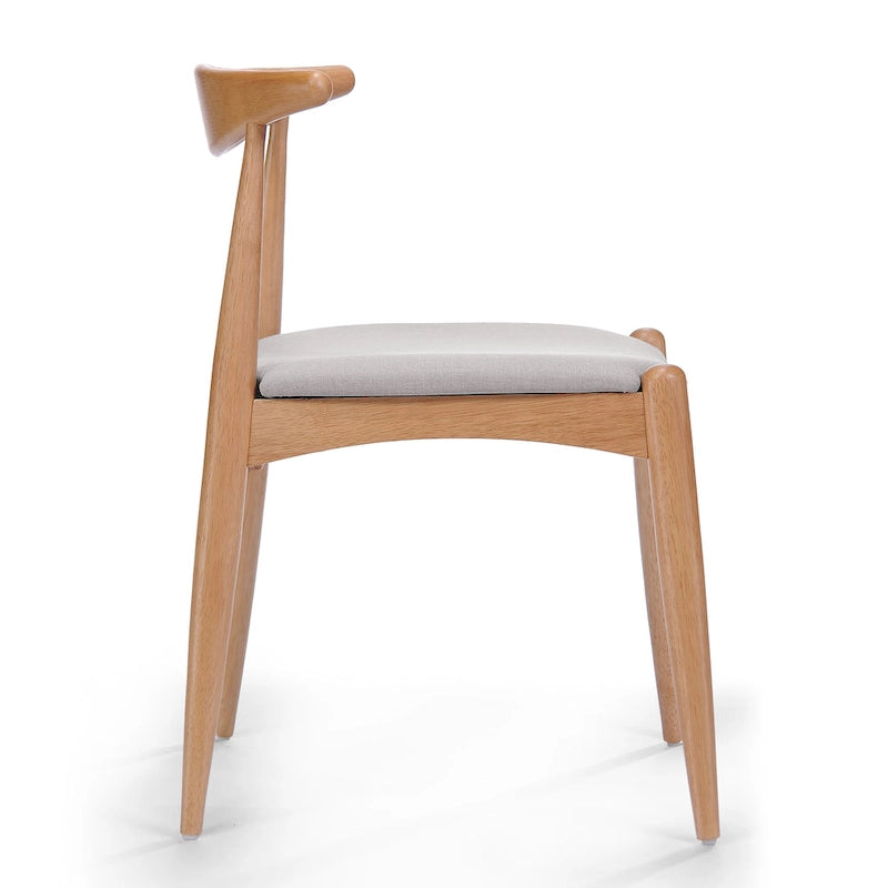 Chaises de salle à manger modernes de style médiéval (lot de deux)