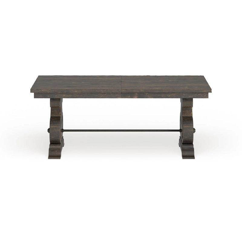 Table à manger rectangulaire en bois