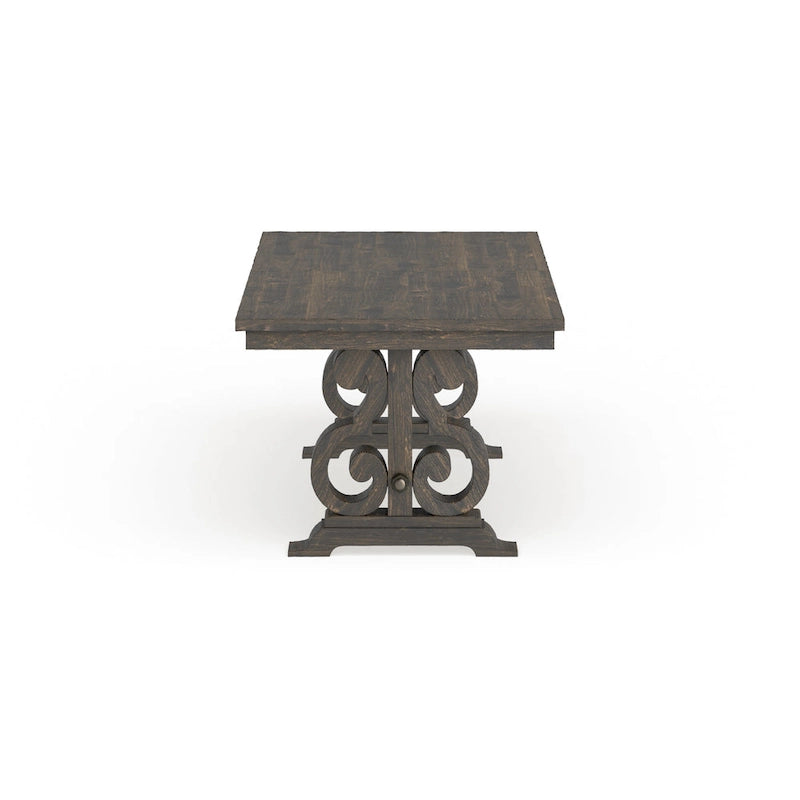 Table à manger rectangulaire en bois