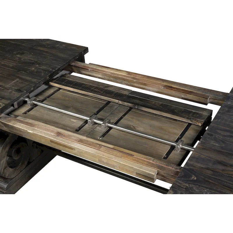 Table à manger rectangulaire en bois