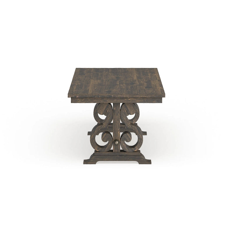 Table à manger rectangulaire en bois