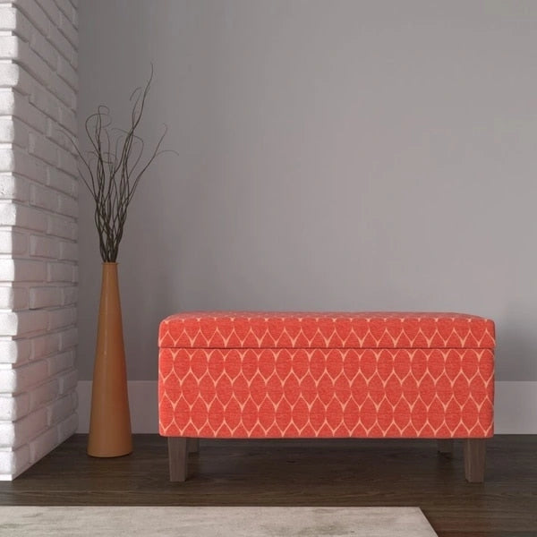 Grand banc de rangement texturé