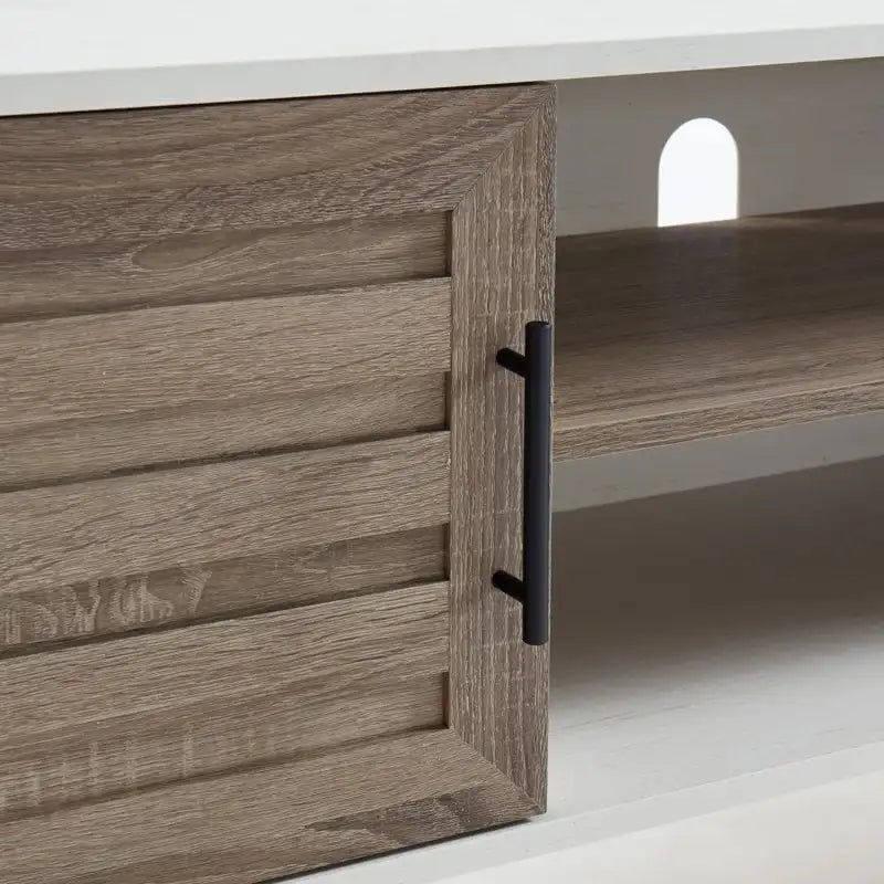 Meuble TV Mid-Century Modern pour téléviseurs jusqu'à 70 po Meuble TV Console multimédia - 20,5 H x 59 L x 15,5 P