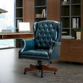 Fauteuil de direction pivotant moderne avec dossier capitonné