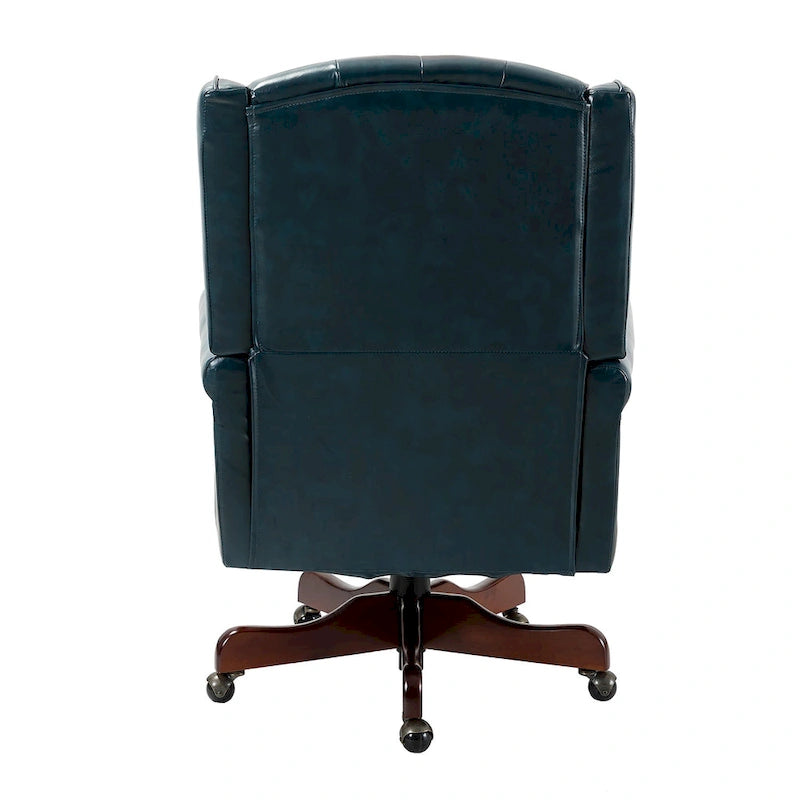 Fauteuil de direction pivotant moderne avec dossier capitonné
