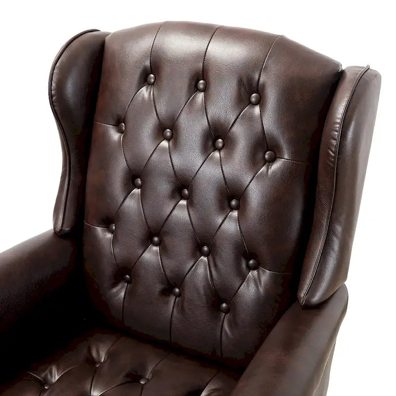 Fauteuil de direction pivotant moderne avec dossier capitonné