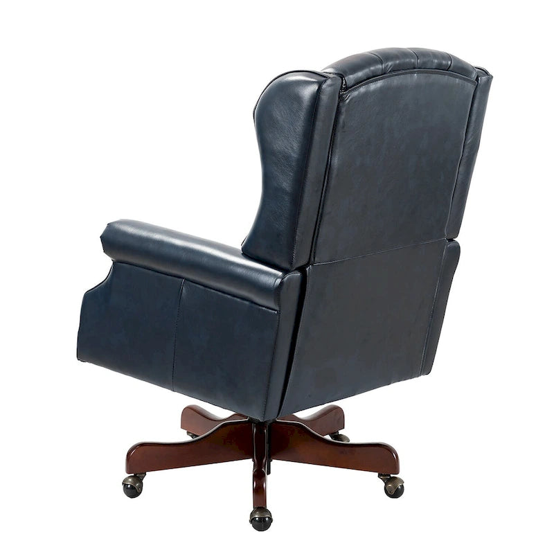 Fauteuil de direction pivotant moderne avec dossier capitonné