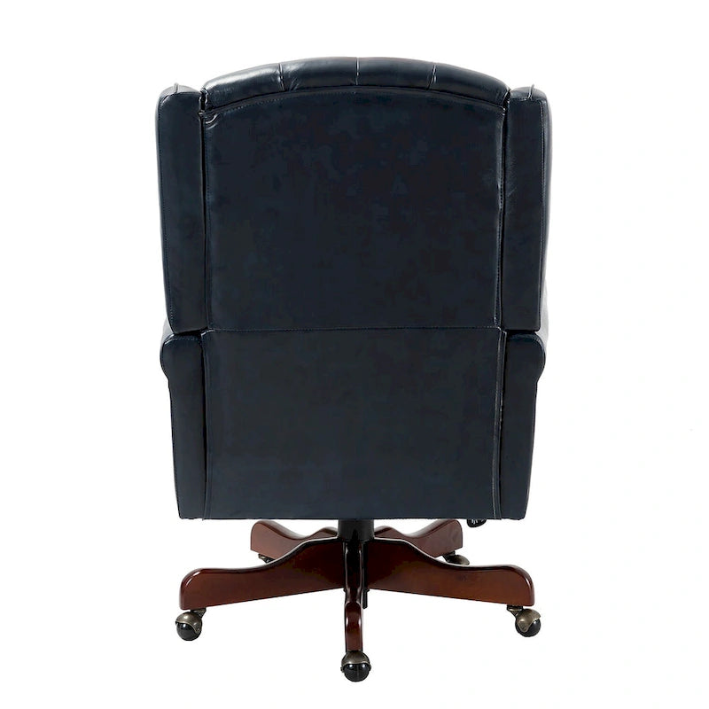 Fauteuil de direction pivotant moderne avec dossier capitonné