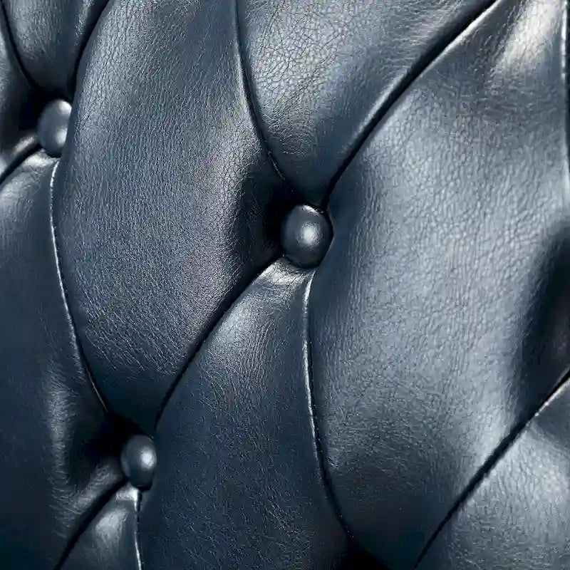 Fauteuil de direction pivotant moderne avec dossier capitonné