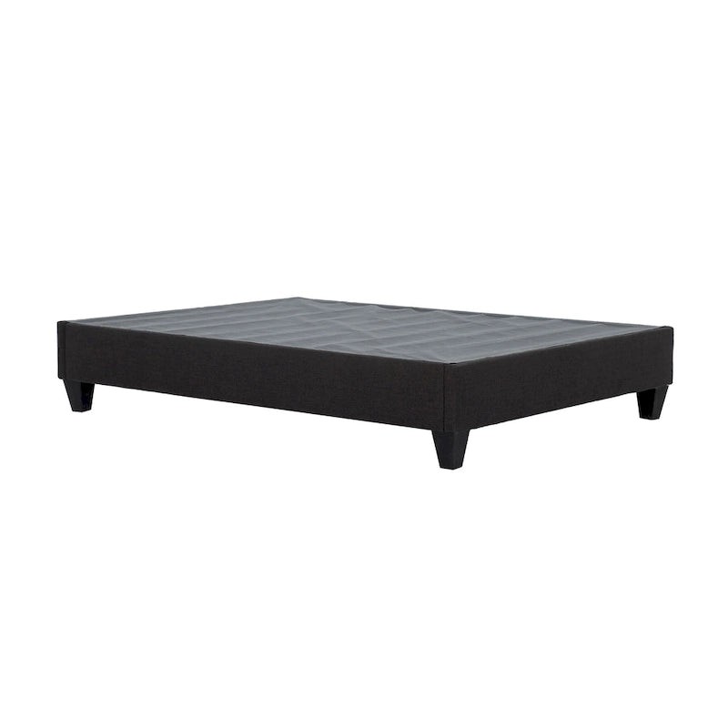 Base de matelas pour cadre de lit plateforme 14 pouces gris foncé