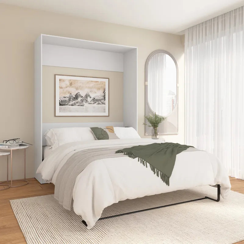 Lit escamotable Queen size peu encombrant