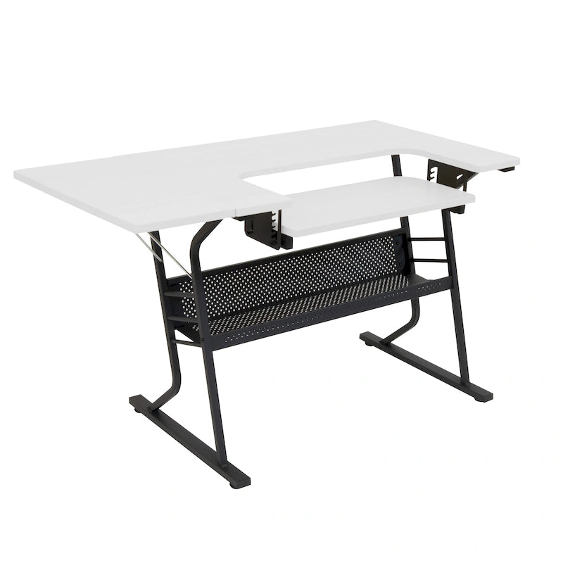 Table à coudre et à travaux manuels, plateau en bois blanc ou en érable