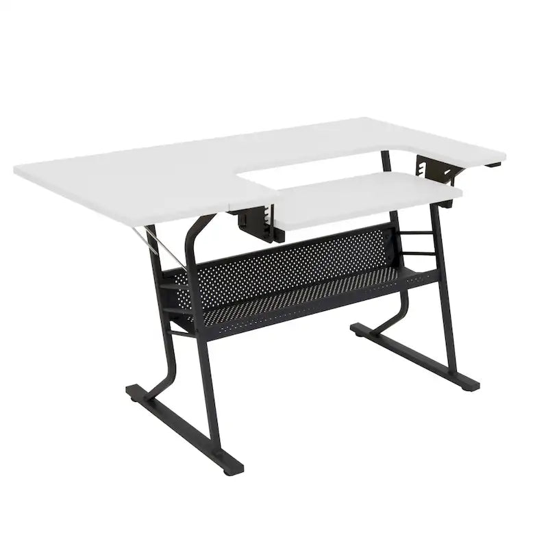 Table à coudre et à travaux manuels, plateau en bois blanc ou en érable