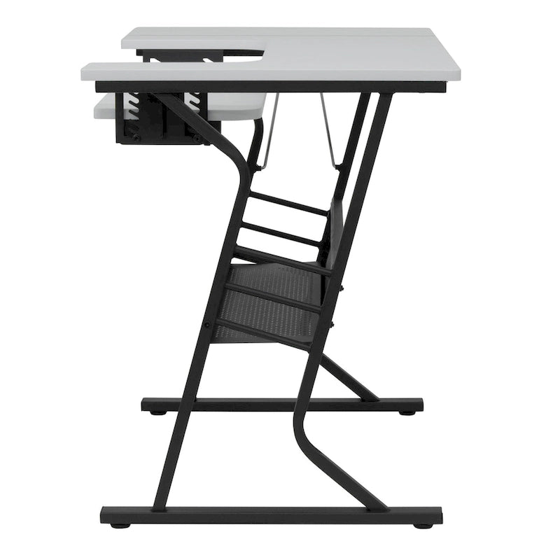 Table à coudre et à travaux manuels, plateau en bois blanc ou en érable
