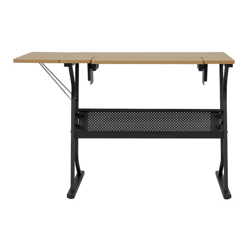 Table à coudre et à travaux manuels, plateau en bois blanc ou en érable