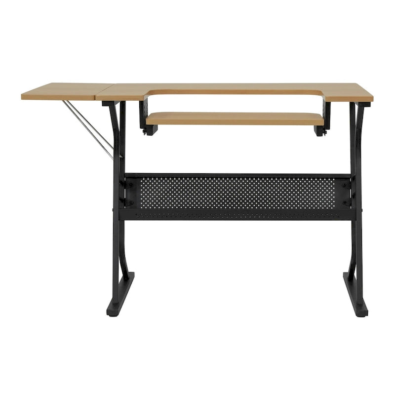 Table à coudre et à travaux manuels, plateau en bois blanc ou en érable