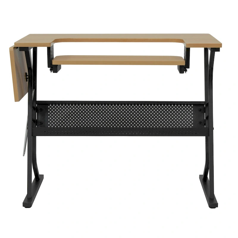 Table à coudre et à travaux manuels, plateau en bois blanc ou en érable