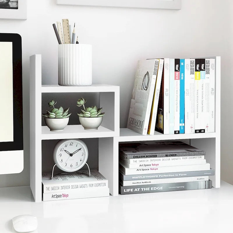 Étagère de Rangement Bureau Multifonctionnel