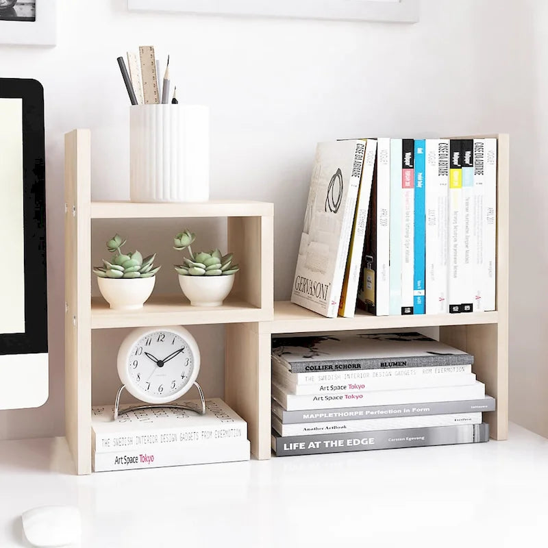 Étagère de Rangement Bureau Multifonctionnel