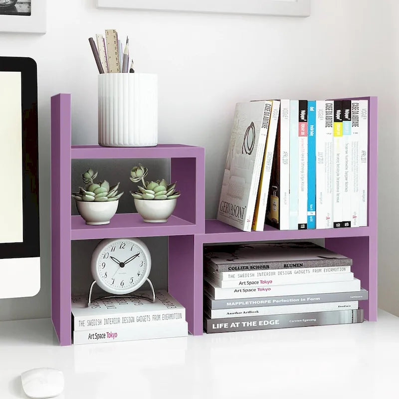 Étagère de Rangement Bureau Multifonctionnel