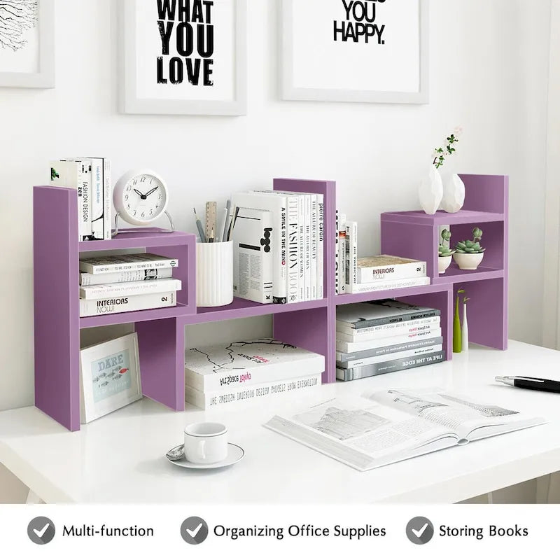 Étagère de Rangement Bureau Multifonctionnel