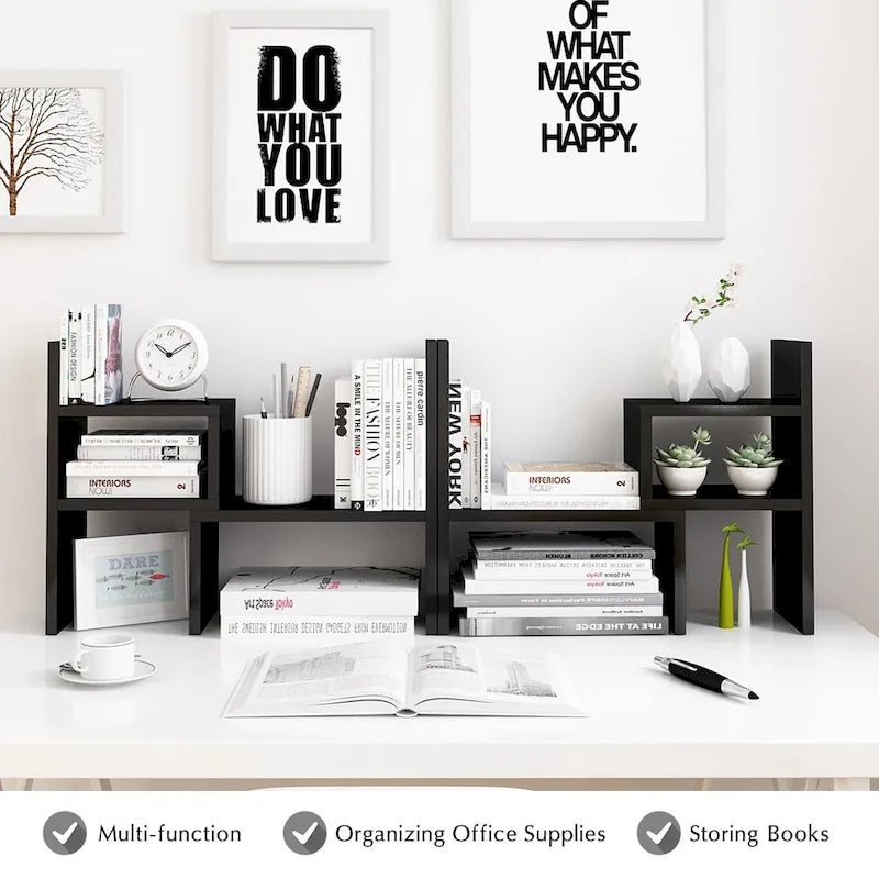 Étagère de Rangement Bureau Multifonctionnel