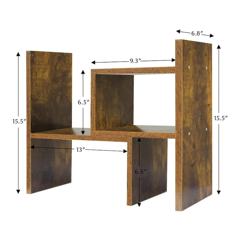 Étagère de Rangement Bureau Multifonctionnel