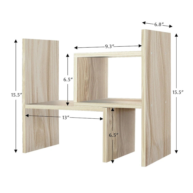 Étagère de Rangement Bureau Multifonctionnel