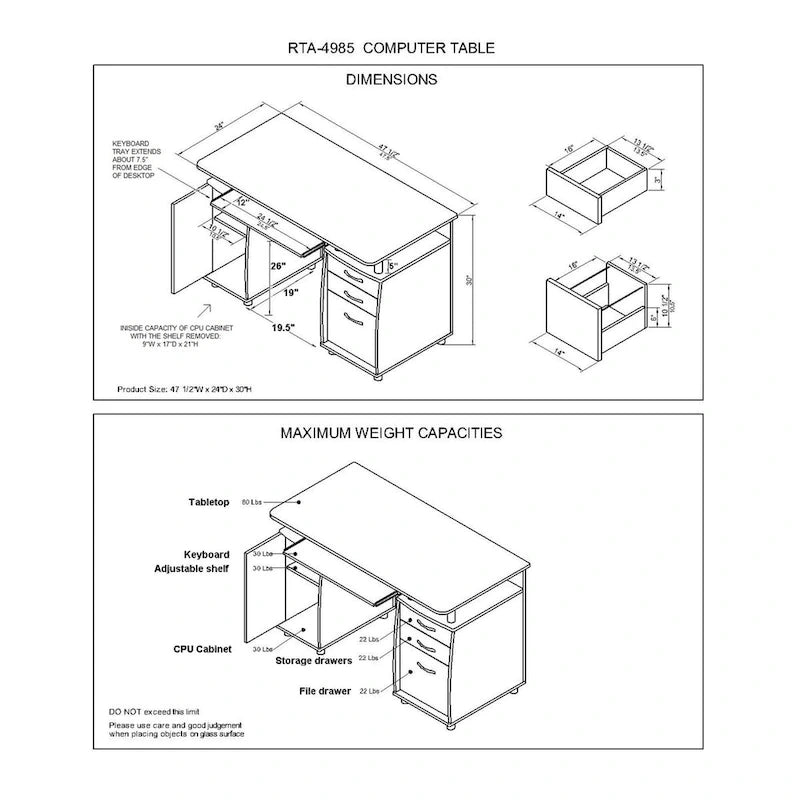 Table multifonctionnelle